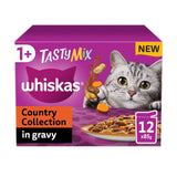 Whiskas 1+ Cat Pouches Tasty Mix Classic selection with Veg in Gravy   12 x 85g GOODS M&S   