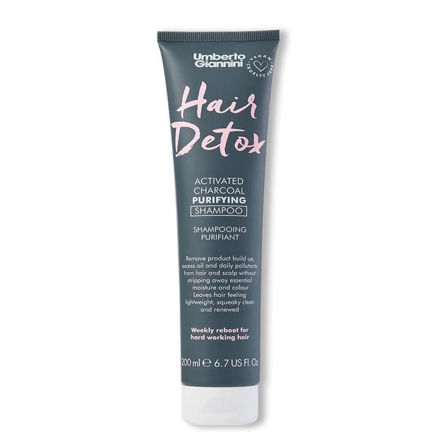 Umberto Giannini Hair Detox Activated Charcoal Detox Purifying Shampoo   200ml GOODS M&S   