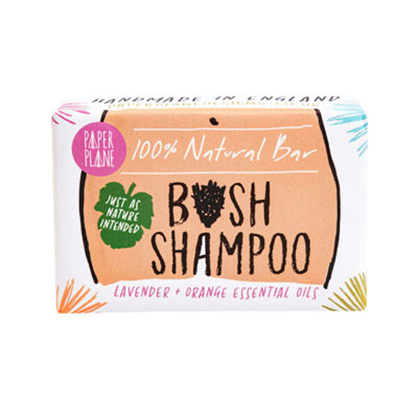 Paper Plane Bush Shampoo Bar 95g