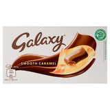 Galaxy Smooth Caramel & Milk Chocolate Block Bar Vegetarian 135g GOODS Sainsburys   