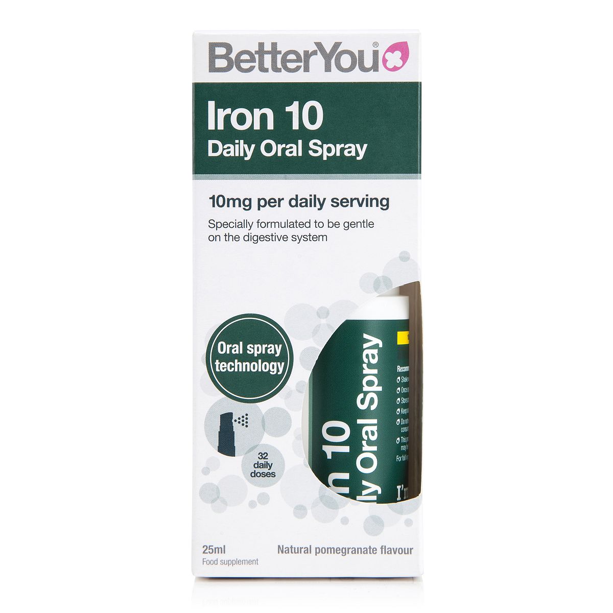 BetterYou Iron 10 Daily Oral Spray 25ml Vitamins, Minerals & Supplements Boots   