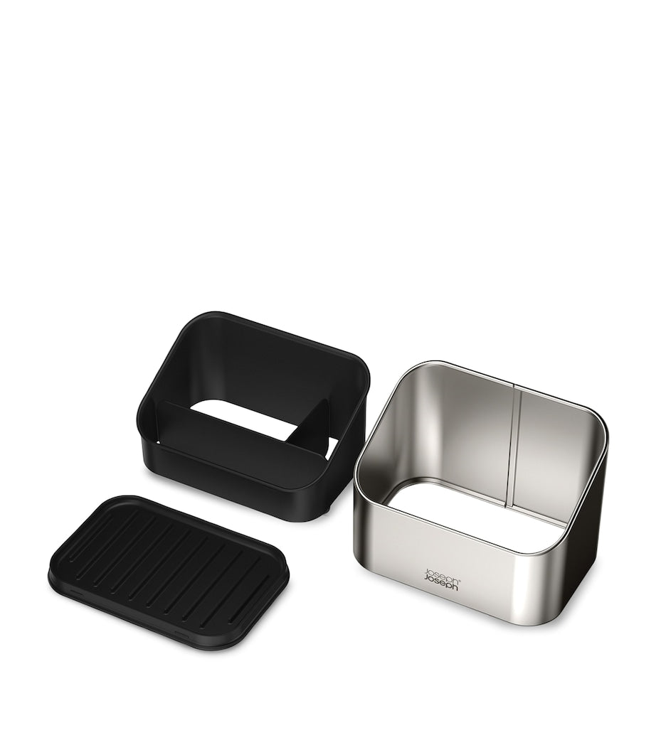 Joseph Joseph Surface Tiered Sink Pot stainless steel - British product