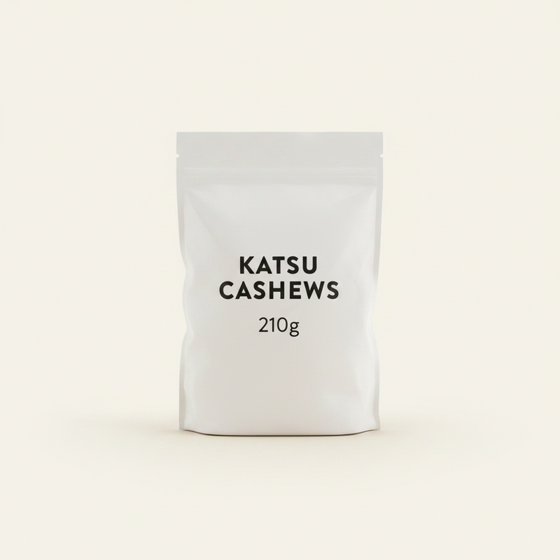 Holland & Barrett Katsu Cashews Savoury Snack 210g, UK version