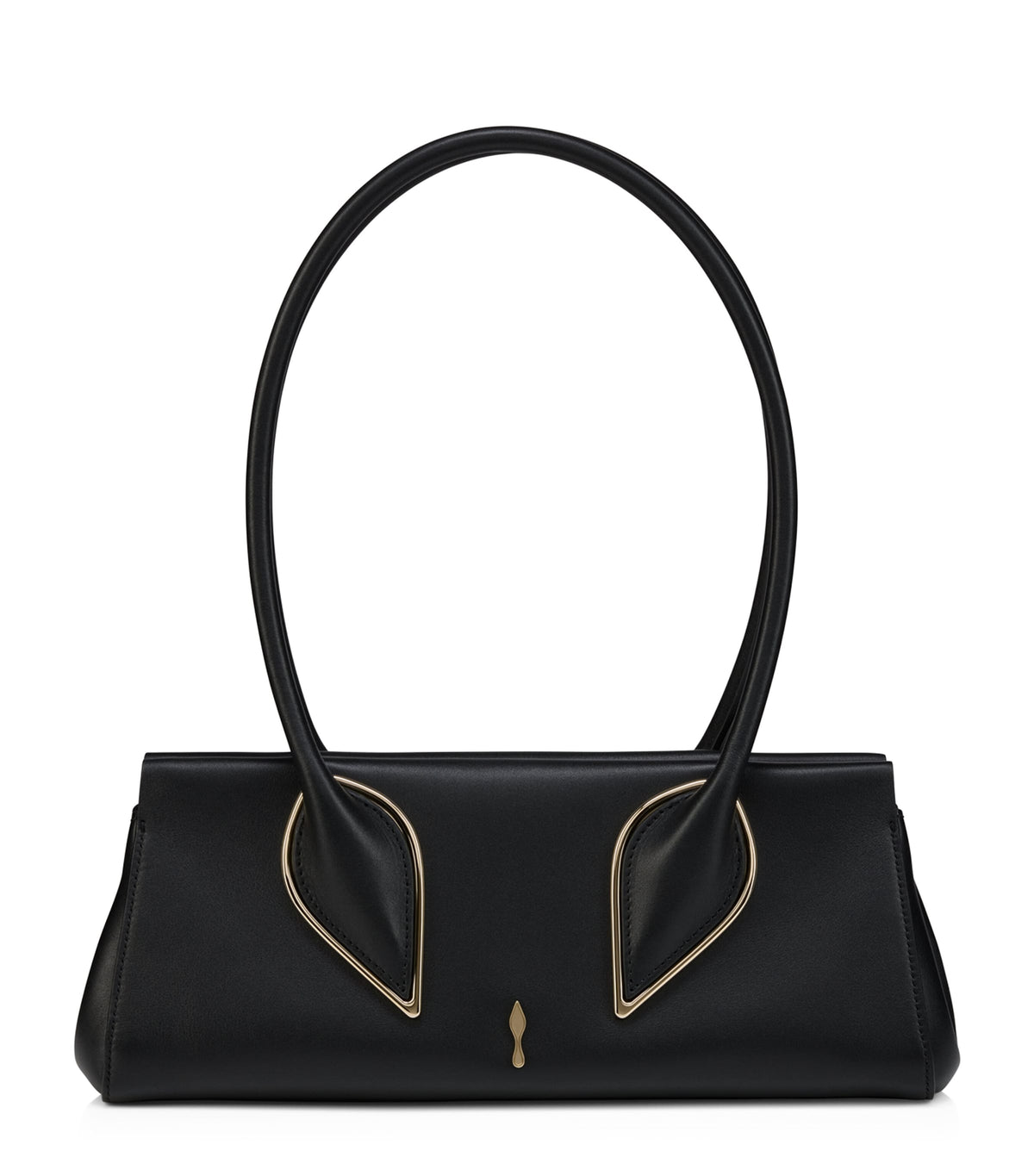 Venus Leather Baguette Shoulder Bag