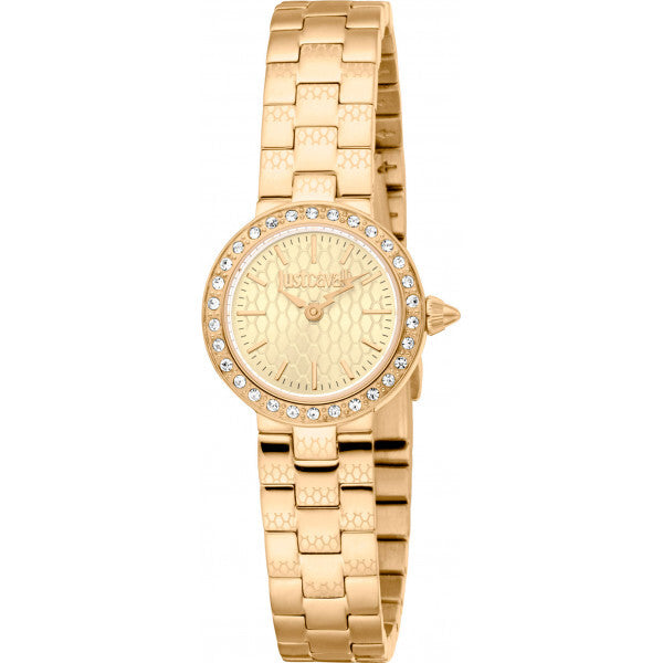 Just Cavalli Gold Ladies Glam Chic Serenita Watch - British product
