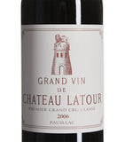Château Latour red wine 2006 blend 75cl - British product