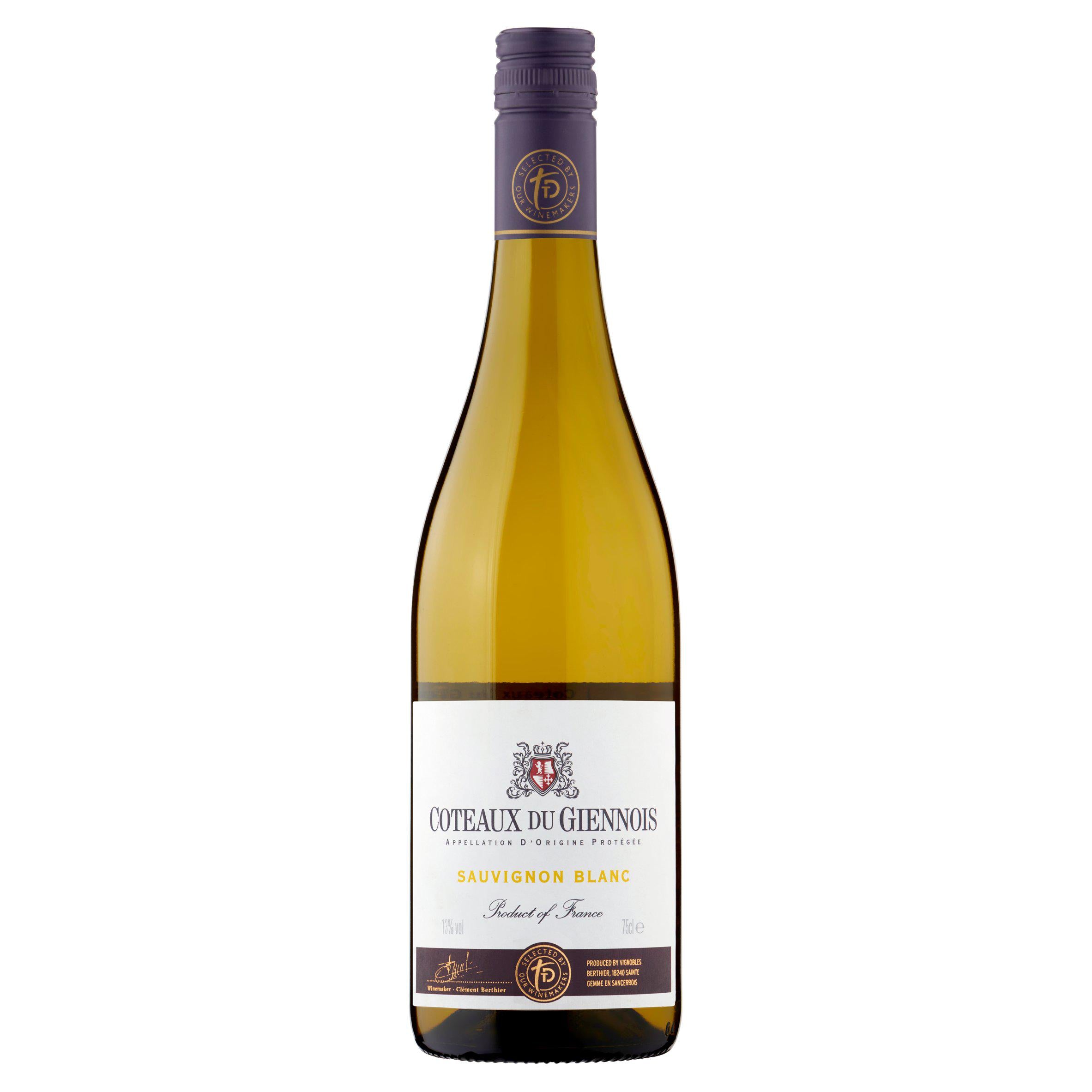 Sainsbury's Coteaux Du Giennois Sauvignon Blanc, Taste the Difference 75cl GOODS Sainsburys   