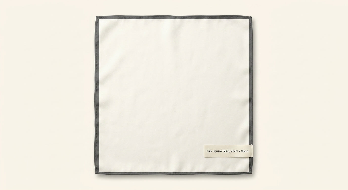 Burberry Silk Check Scarf 90cm square - British product