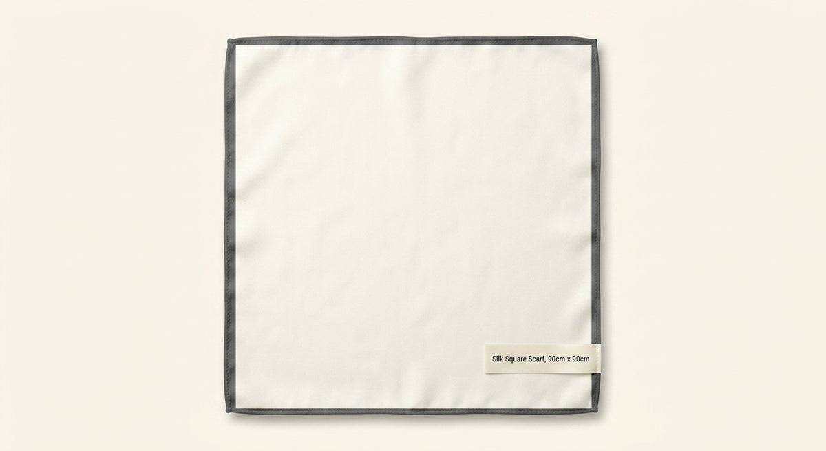Burberry Silk Check Scarf 90cm square - British product