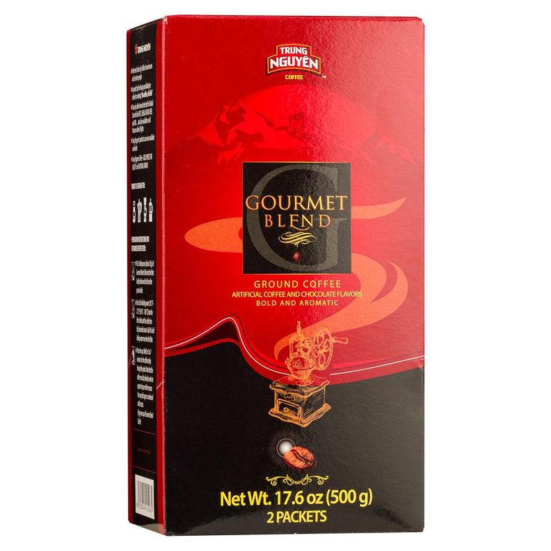 Trung Nguyen Gourmet Blend ground coffee, UK version