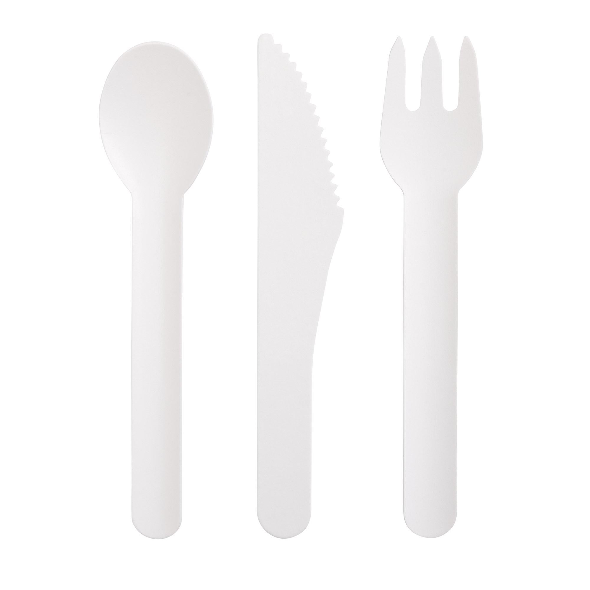 Sainsbury's Paper Cutlery 18pk GOODS Sainsburys   