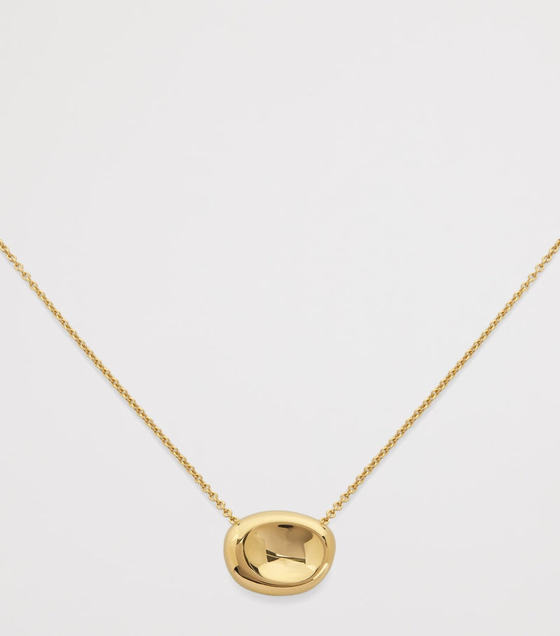 Monica Vinader Aria chain necklace in gold vermeil, imported from the UK