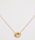 Monica Vinader Aria chain necklace in gold vermeil, imported from the UK
