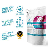 KMC energy gel refill pouch raspberry mint 700g - British product