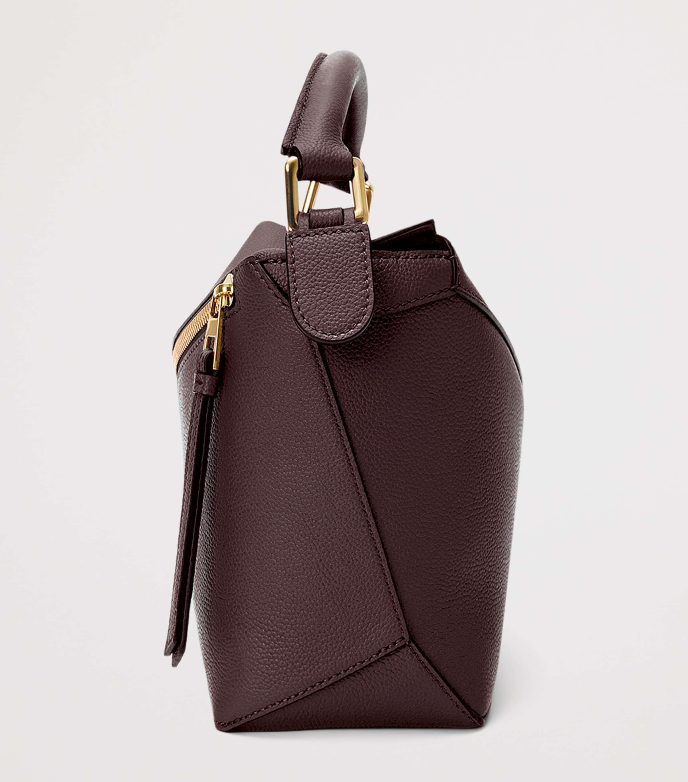 LOEWE small leather Puzzle Edge top-handle bag (British brand)