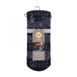 Heat Holders men's bed socks with non-slip grips, UK version