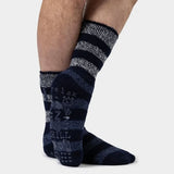 Heat Holders men's bed socks with non-slip grips, UK version