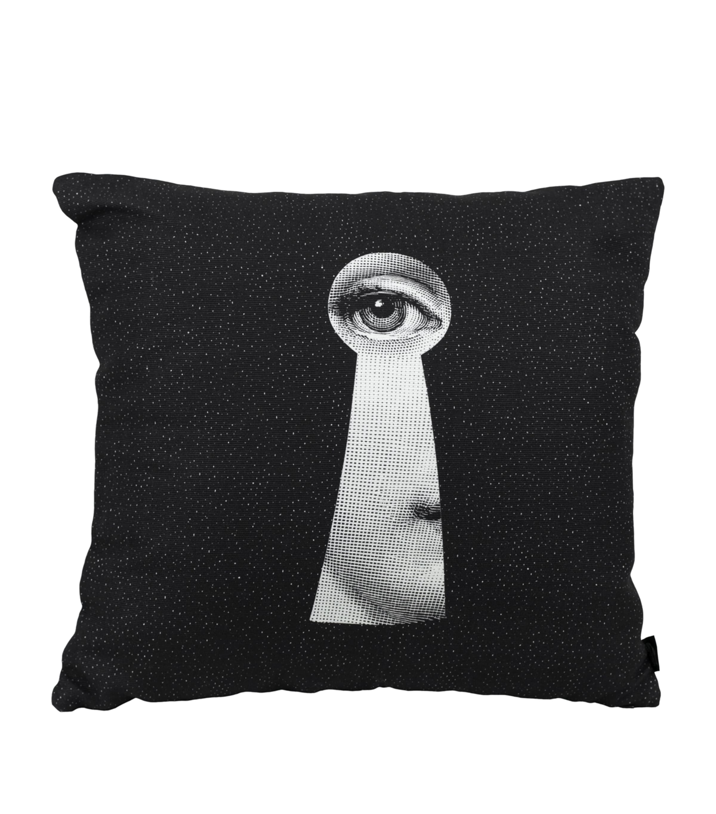 Fornasetti Chiave cushion - British product