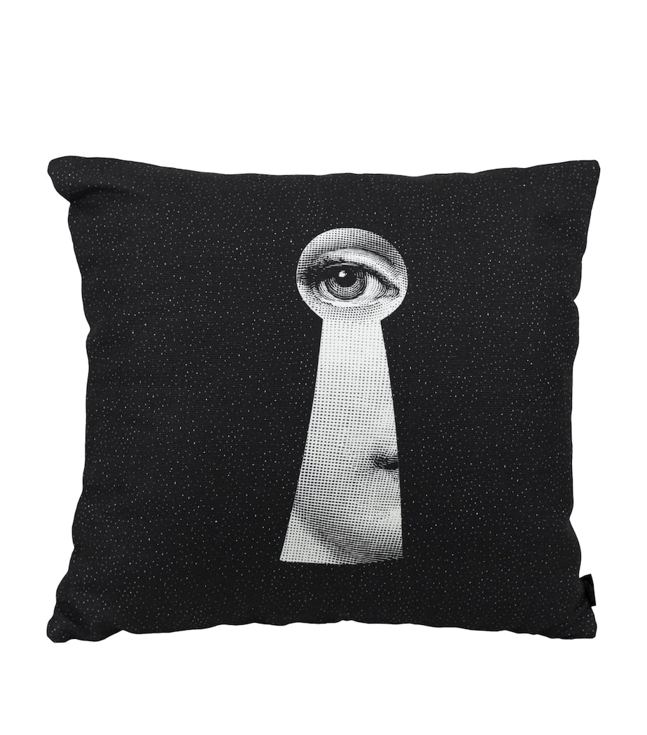 Fornasetti Chiave cushion - British product
