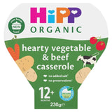 HiPP Organic Hearty Vegetable & Beef Casserole Toddler Tray Meal 12+ Months   230g - McGrocer