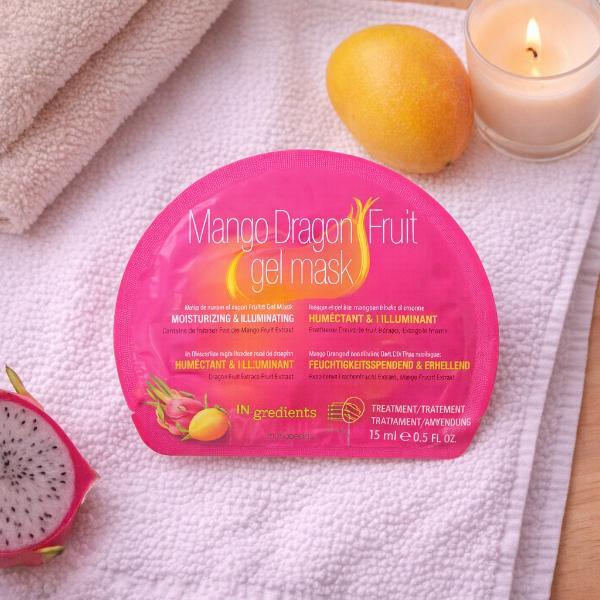 my iN.gredients Mango Dragon Fruit gel face mask, imported from the UK