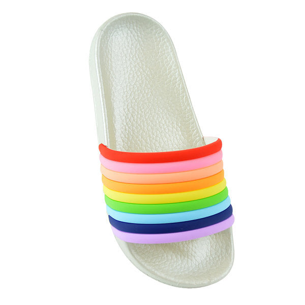 rens Girls Rainbow Sliders (13) GOODS Superdrug   