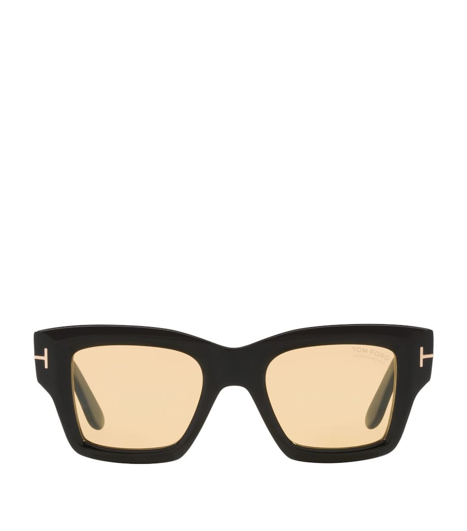 TOM FORD Ilias acetate sunglasses with UV protection (British brand)