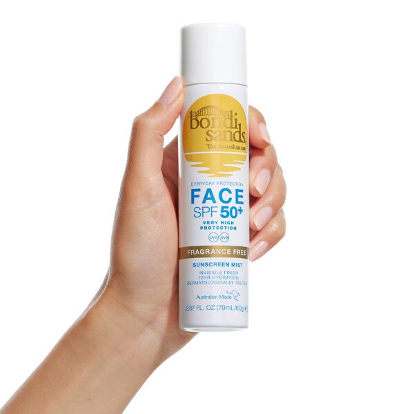 Bondi Sands Fragrence Free Face Mist Spf 50+ 60g GOODS Superdrug   