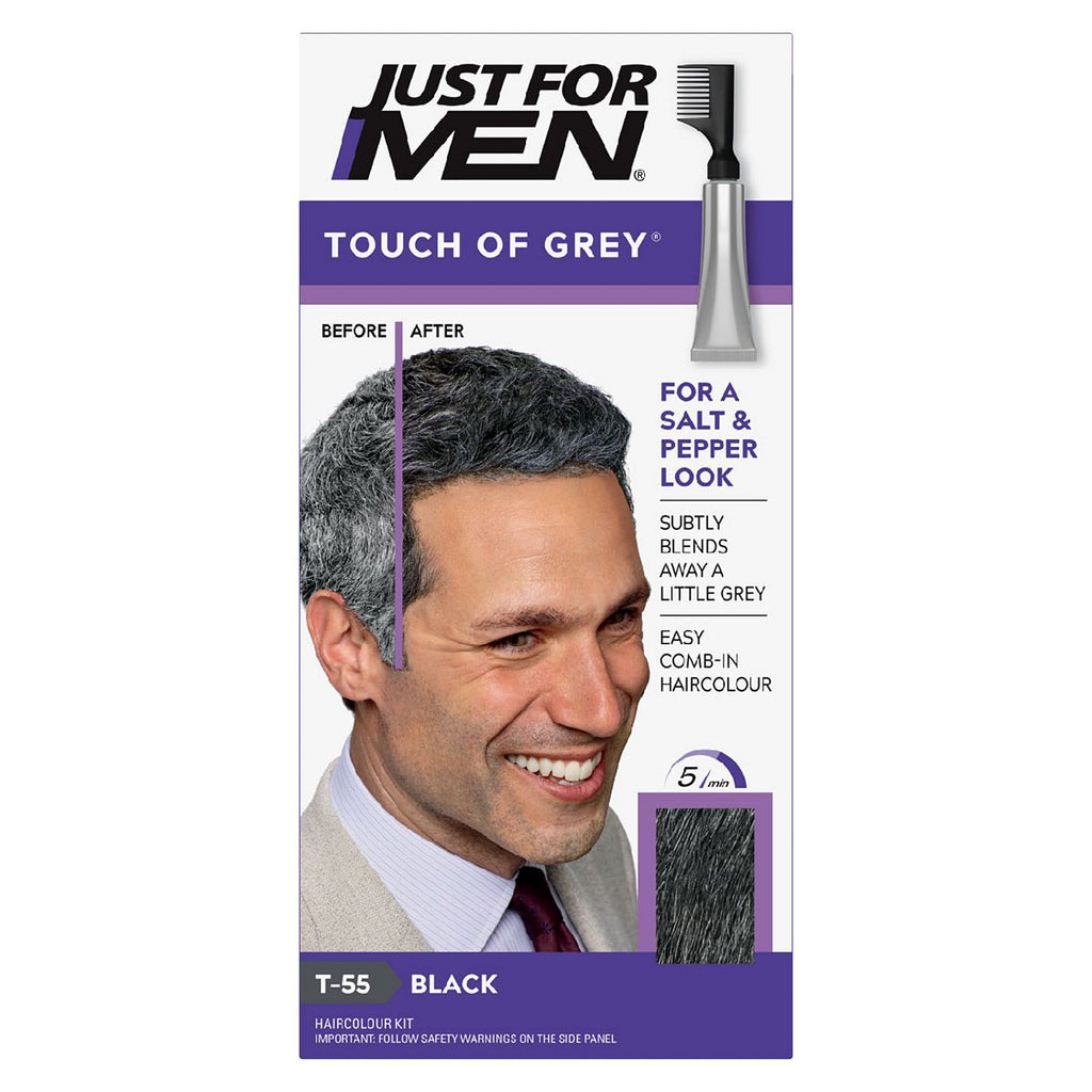 Just For Men Touch of Grey,Black Grey