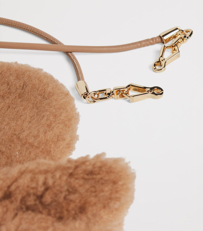 Max Mara camel-silk luxury gloves from Italy, UK version