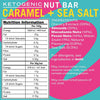 Fatt caramel sea salt bars 20 pack 30g each - British product