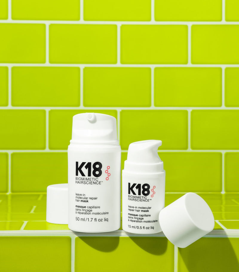 K18 leave-in molecular repair hair mask 15ml, UK version