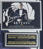 Leipzig Galleries James Bond Skyfall signed framed poster, UK version