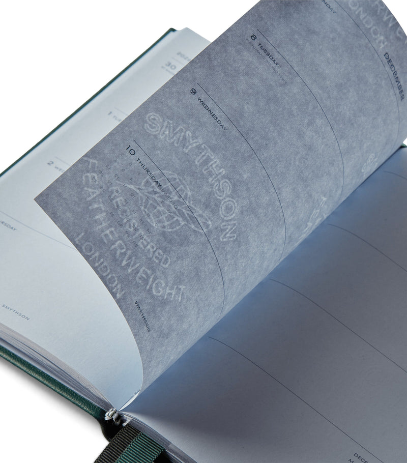 Smythson Grained Lambskin Chelsea Diary (British brand)
