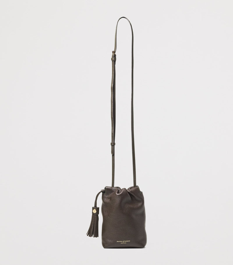 Aspinal of London Soho leather cross-body pouch (British brand)