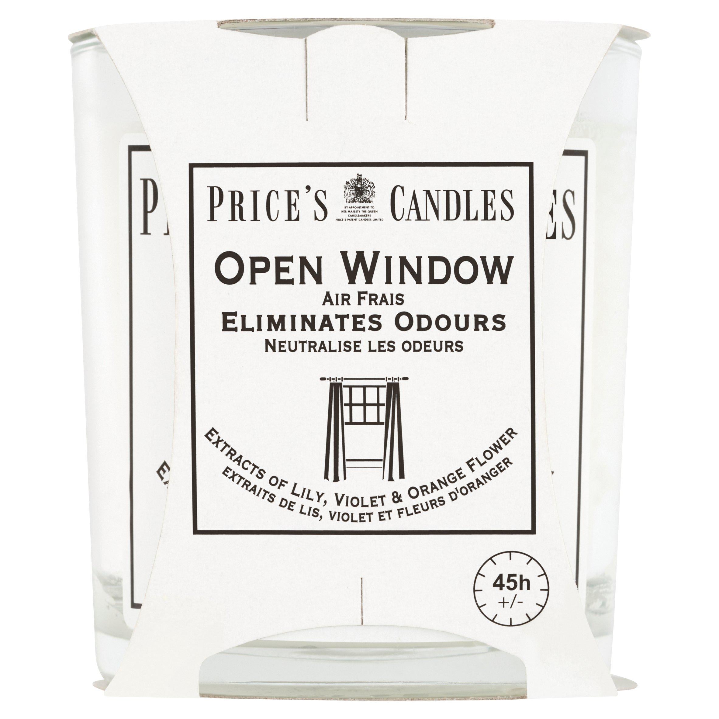 Price's Open Window Candle Jar GOODS Sainsburys   