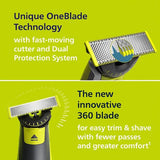 Philips OneBlade 360 face shaver QP2724/23, imported from the UK