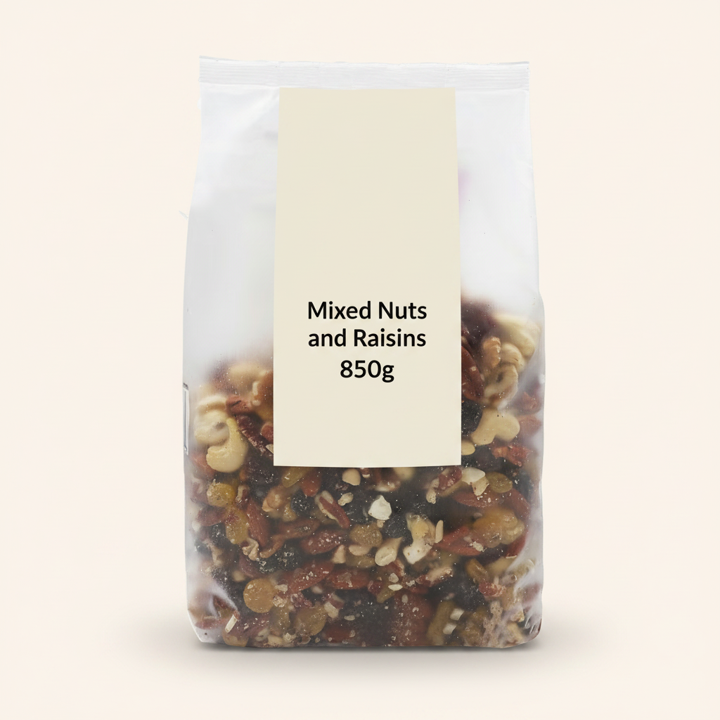 Holland & Barrett Mixed Nuts and Raisins 850g - British product