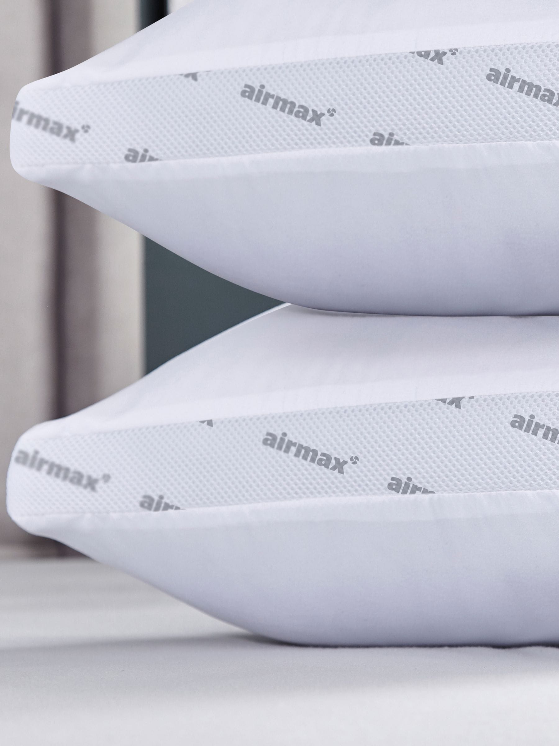 Silentnight Firm Airmax Super Support Pillows 2 pack (British brand)