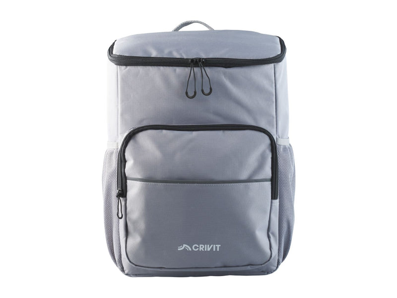 Grey insulated cooler backpack 17L - British product