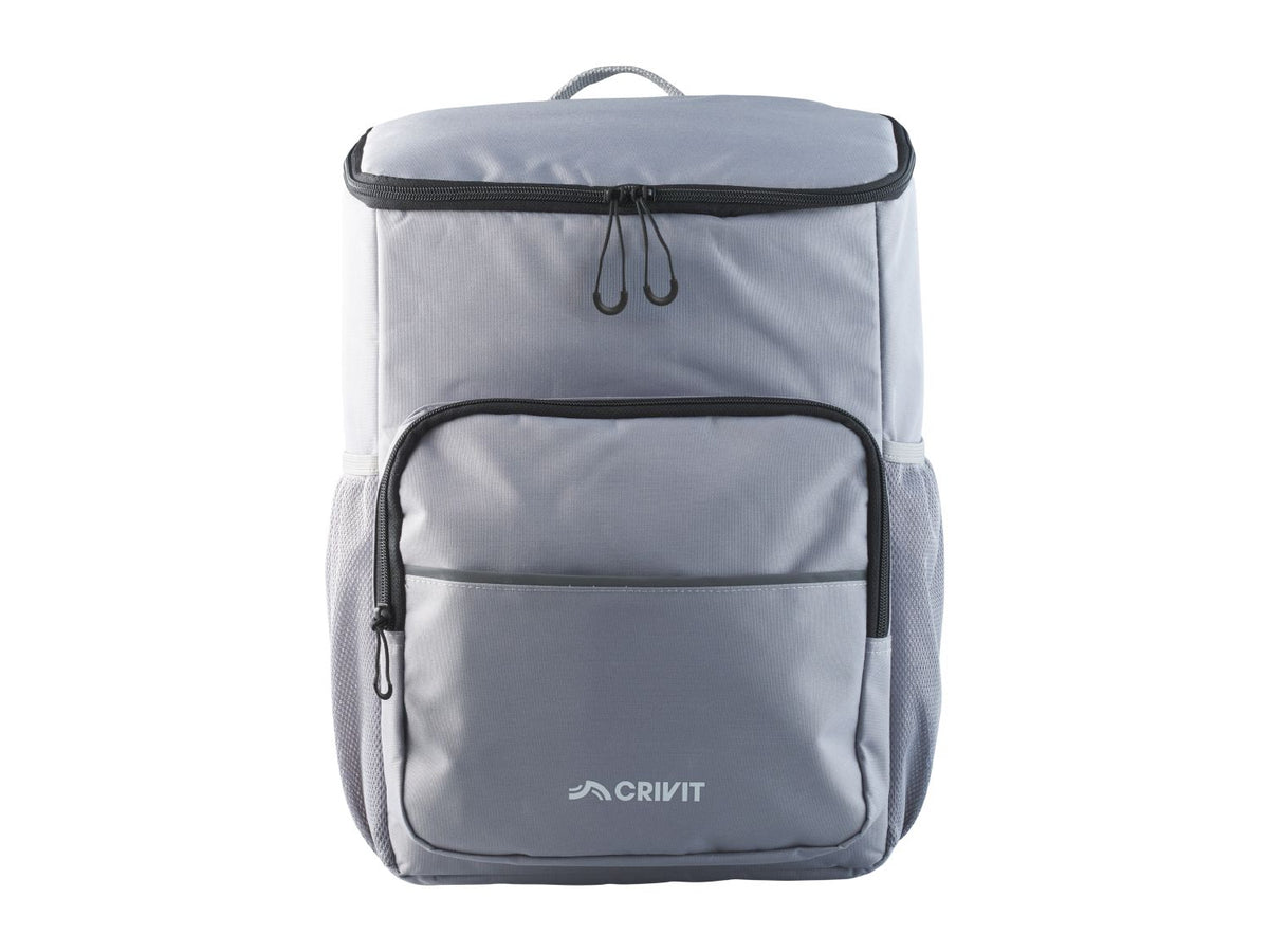Grey insulated cooler backpack 17L - British product