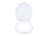 Duroplast toilet seat with soft-close mechanism - British product