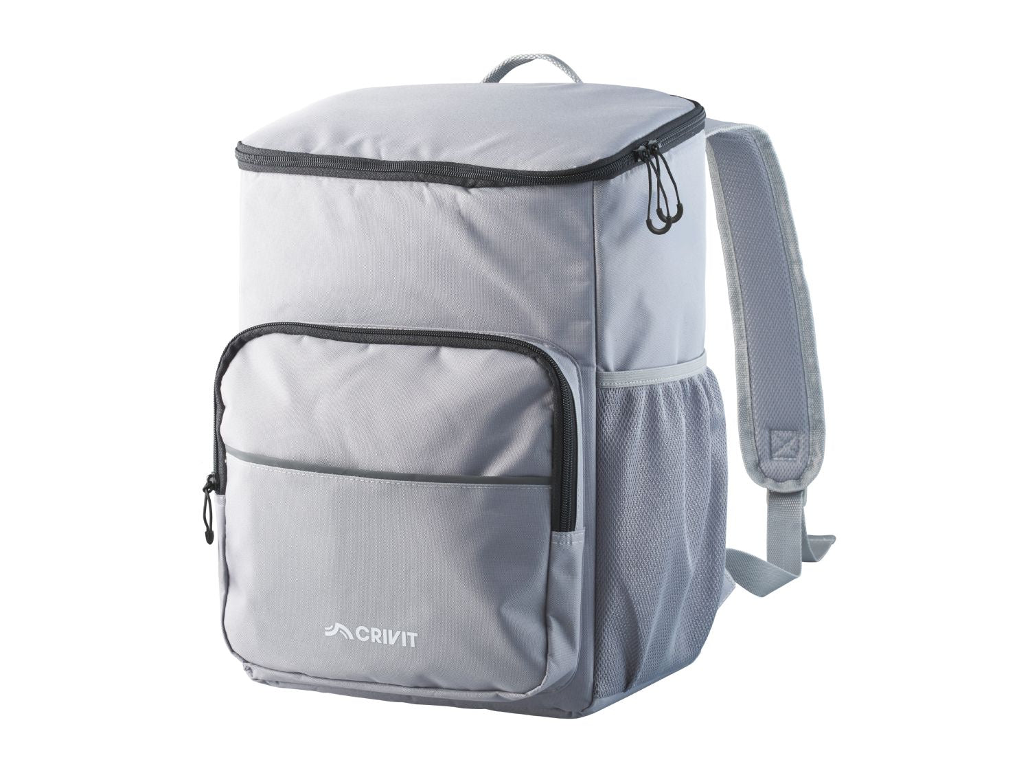 Grey insulated cooler backpack 17L - British product