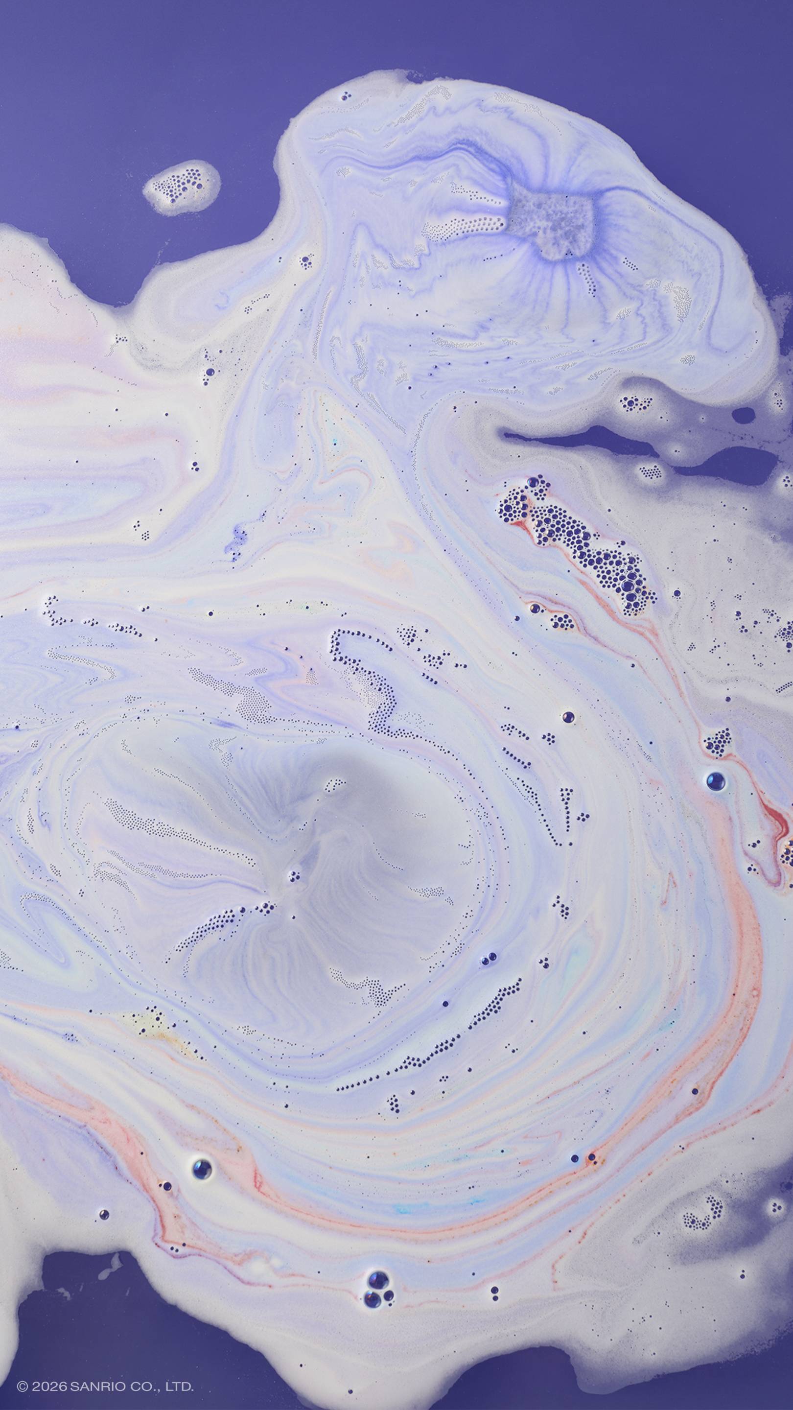 Lush Usahana bath bomb in rainbow colours, UK version