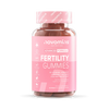 Novomins fertility gummies peach flavoured 60 count, imported from the UK