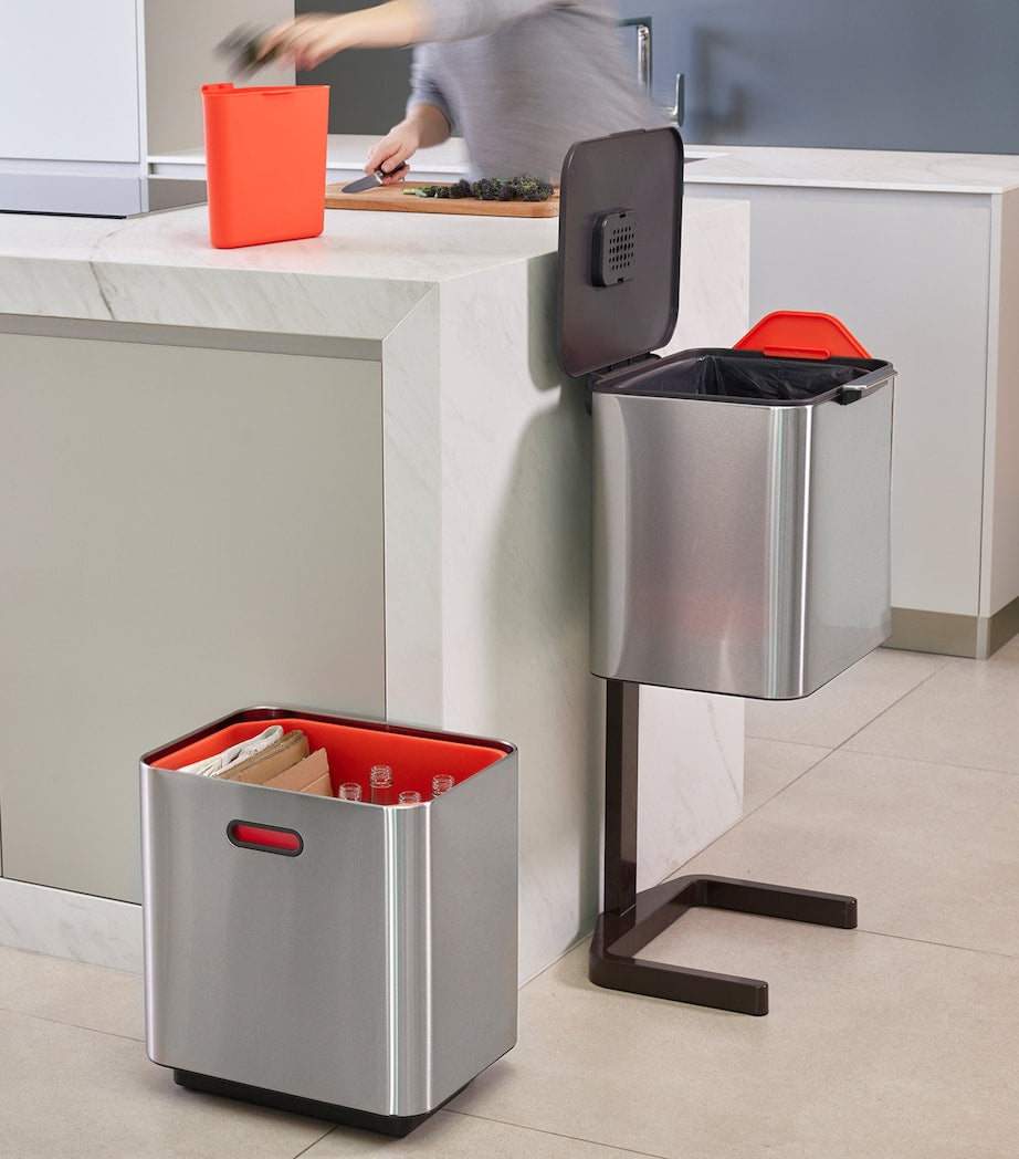 Joseph Joseph Totem stainless steel bin 60L (British brand)