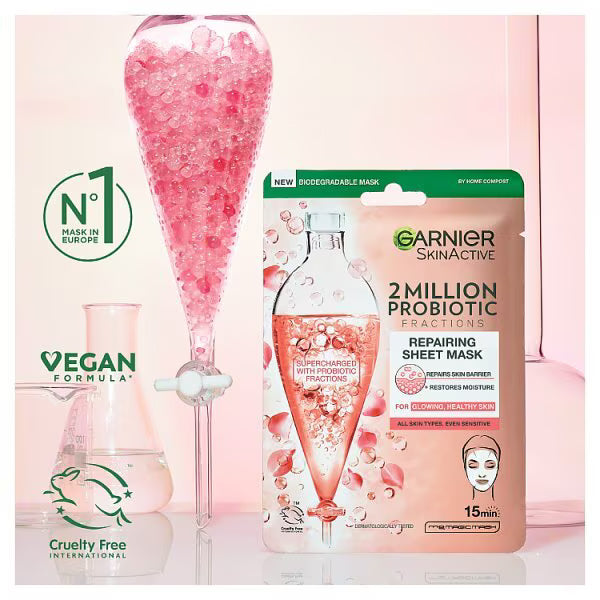 Garnier Sheet Mask 2 Million Fractions, UK version