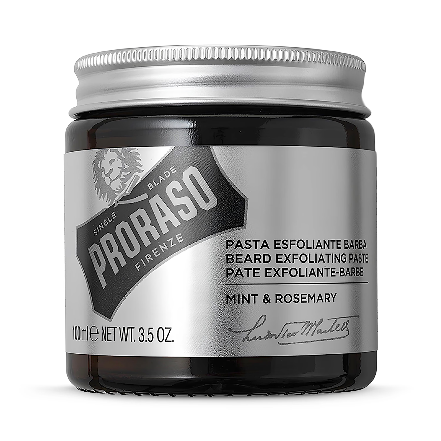 Proraso Beard Exfoliating Paste 100ml, imported from the UK