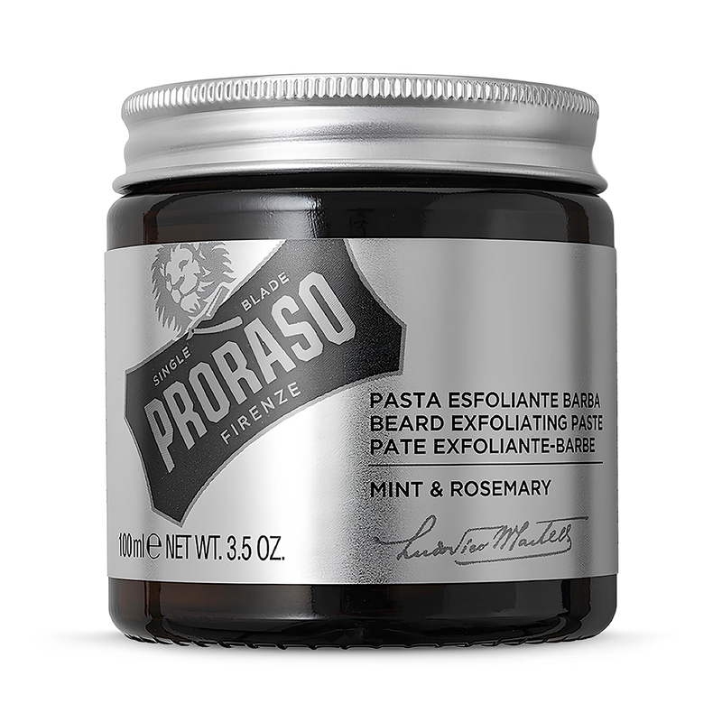 Proraso Beard Exfoliating Paste 100ml, imported from the UK