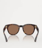 Burberry acetate round sunglasses - British product